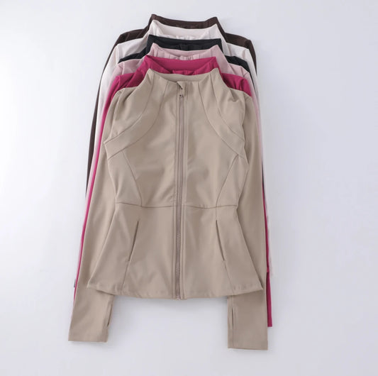 Lightweight Yoga Sculpting Jacket