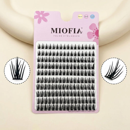 Natural Wispy Anime Lash Clusters